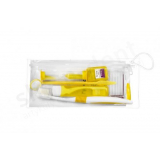 Feelo Ortho Kit, стартовый набор для людей с ортодонтическими брекетами, желтый, 1 шт.           NEW