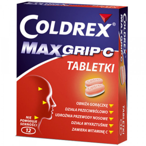 Coldrex Maxgrip C, 12 таблеток
