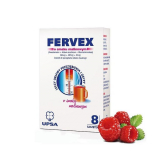Fervex, малина, 8 пакетиков