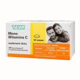 Mono Vitaminum С 200мг, Teva, 50 таблеток