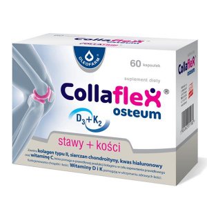 Collaflex Osteum D3+K2, 60 капсул