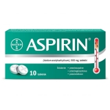 Aspirin Аспирин 500 мг, 10 таблеток                                      