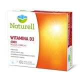 NATURELL, витамин D3 4000, 60 таблеток