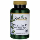 Vitamin Витамин С 1000 мг шиповника, Swanson, 90 капсул