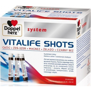 Doppelherz System Vitalife Shots, ампулы, 30x25мл                 NEW          