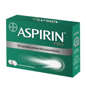 Aspirin Pro Аспирин, 500 мг, 8 таблеток
