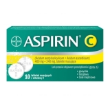 Aspirin Аспирин С 400 мг + 240 мг, 10 шипучих таблеток