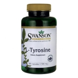  L-тирозин, 500 мг, Swanson, 100 капсул