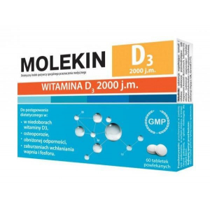 Molekin D3 2000 j.m, 60 таблеток