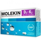 Molekin D3 + К2, 30 таблеток