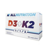 AllNutrition, витамин D3 + K2, 30 капсул