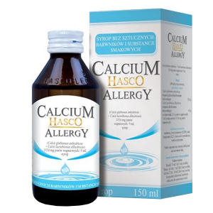 Calcium Hasco Allergy 115,6 мг / 5 мл, без вкуса сироп, 150 мл*****