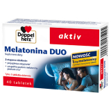 DoppelHerz Melatonin Duo,  Мелатонина Дуо, 40 таблеток                NEW