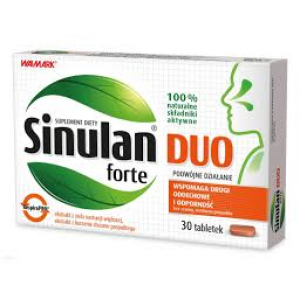 Sinulan Duo Forte Синулан Дуо Форте, 30 таблеток*****