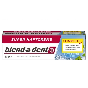 BLEND-A-DENT Complete Extra Stark Fresh, клей для зубных протезов, 47 г