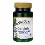 SWANSON, экстракт Garcinia Cambogia, тамаринд, малабар, 60 капсул
