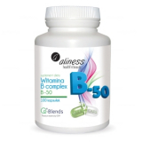 MEDICALINE, Aliness, комплекс витаминов В-50, 100 капсул