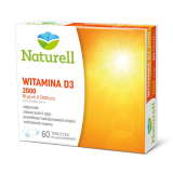 NATURELL, витамин D3 2000, 60 таблеток