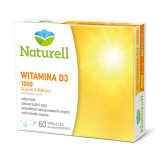 NATURELL, витамин D3 1000, 60 таблеток