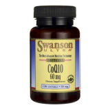 Коэнзим Q10 (CoQ10) 60 мг, Swanson, 120 капсул