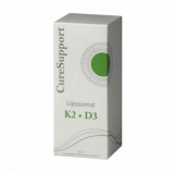 CureSupport, липосомальный витамин К2, 90mcg + D3, 2000IU, 60мл