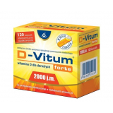  D-Vitum Forte 2000 j.m для взрослых, 120 капсул
