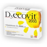 Ecovit D3 2000 МЕ, 60 капсул