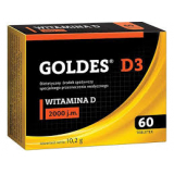 Goldes, D3 2000 JM, 60 таблеток