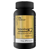 Натуральный витамин K2, МК-7, 100 мкг, 30 капсул