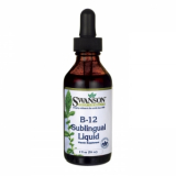 SWANSON, B12 сублингвальная жидкость, витамин B12 сублингвальная жидкость, 59 мл