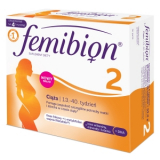 Femibion, Фемибион 2 Беременность, 28 таблеток + 28 капсул , Merck      