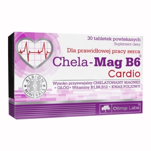 Olimp,Олимп, Chela-Mag B6 Cardio, 30 таблеток