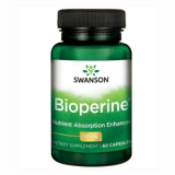 SWANSON, Биоперин 10 мг, Пиперин, 60 капсул (недорступен)