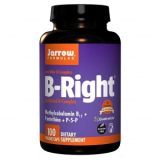 JARROW, B-Right, комплекс витаминов В, 100 капсул