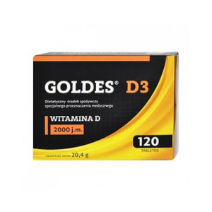 Goldes D3 2000 JM, 120 таблеток