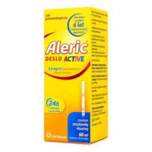Aleric Deslo Active 0,5 мг / мл, пероральный раствор, 60 мл