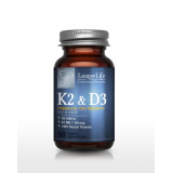 Витамин K2 + D3, LongerLife, 120 таблеток