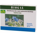 Biogal, холодный отжим масла, масло семян бурачника, GAL 60 капсул