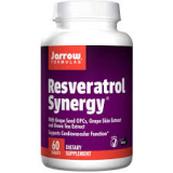 Jarrow, Resveratrol Synergy: ресвератрол, Pterostylben, витамин С, кверцетин, 60 таблеток