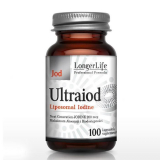 UltraJod, липосомальный йод, LongerLife, 100 капсул