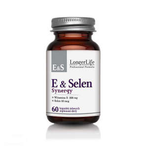 Selen,витамин Е + селен, LONGERLIFE, 60 капсул