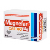 Magnefar Cardio,Магнефар B6 Кардио, 60 таблеток