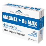 Domowa Apteczka, магний + B6 Макс, 30 таблеток
