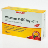Vitamin, Витамин С 600 мг,Activ 30 таблеток 