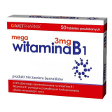 Mega Витамин B1 3мг, 50 таблеток