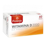 Protego Витамин D 2000, для взрослых, 60 капсул