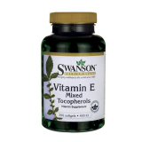  Витамин Е 400IU, смесь токоферолов, Swanson, 250 капсул