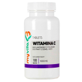  MYVITA, 1000 мг витамина С, иммунитет, с экстрактом шиповника и биофлавоноиды 100 таблеток