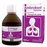 Ambroksol, Амброксол, сироп 30 мг / 5 мл, банан аромат 150мл