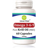 Krill масло NKO, Омега-3 500мг, 60 капсул